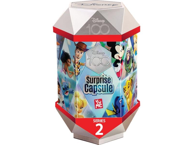YuMe Figur Disney 100 Suprise Capsules – Series 2 assortier Spielzeugfigur Disney mit Accessoires