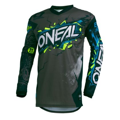 Maillot cross O'Neal ELEMENT YOUTH - VILLAIN - GRAY - Gris