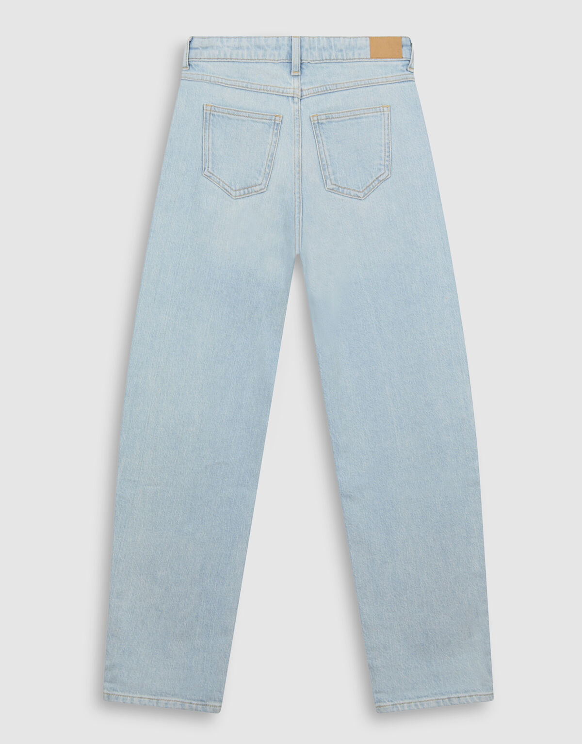 Strass Barrel Fit Jeans Bleached