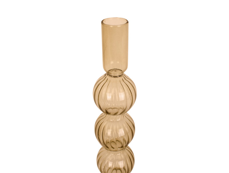 Candle Holder Swirl Bubbles Large