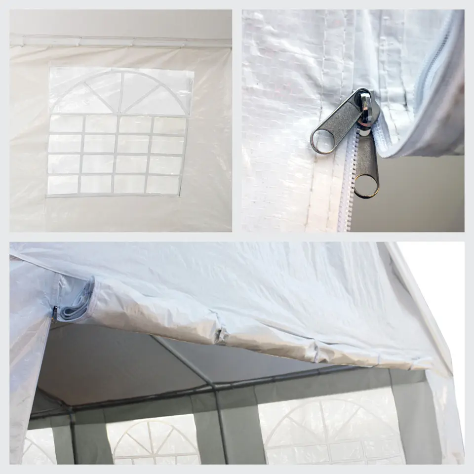 Happy Garden Tent ZONDA - Wit - Plastic