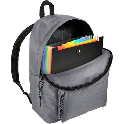 Trieur extensible 6 divisions – A4 vertical -  Viquel Rainbow - noir