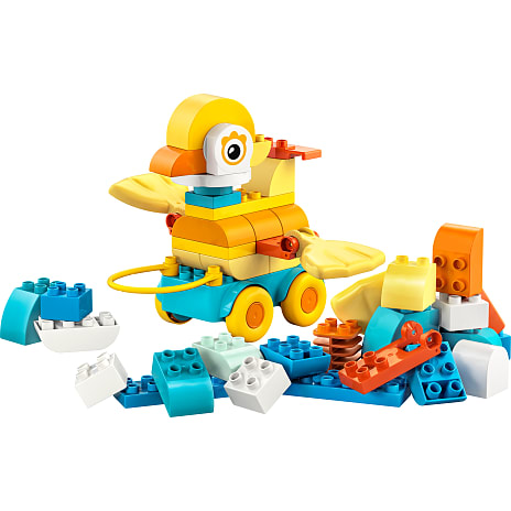 LEGO DUPLO By 3-i-1-dyr på hjul 10448