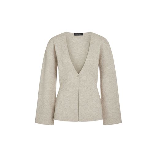 Bruuns Bazaar Simona Aljin Strikcardigan, Sandshell, XL