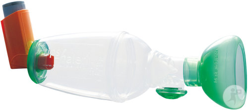 TipsHaler Chambre D'Inhalation Avec Masque Nourrisson 0-1 An 1 Pièce