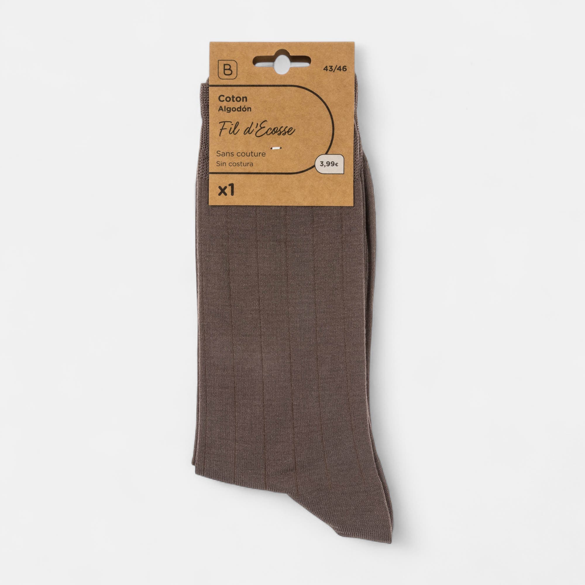 Chaussettes Homme marron