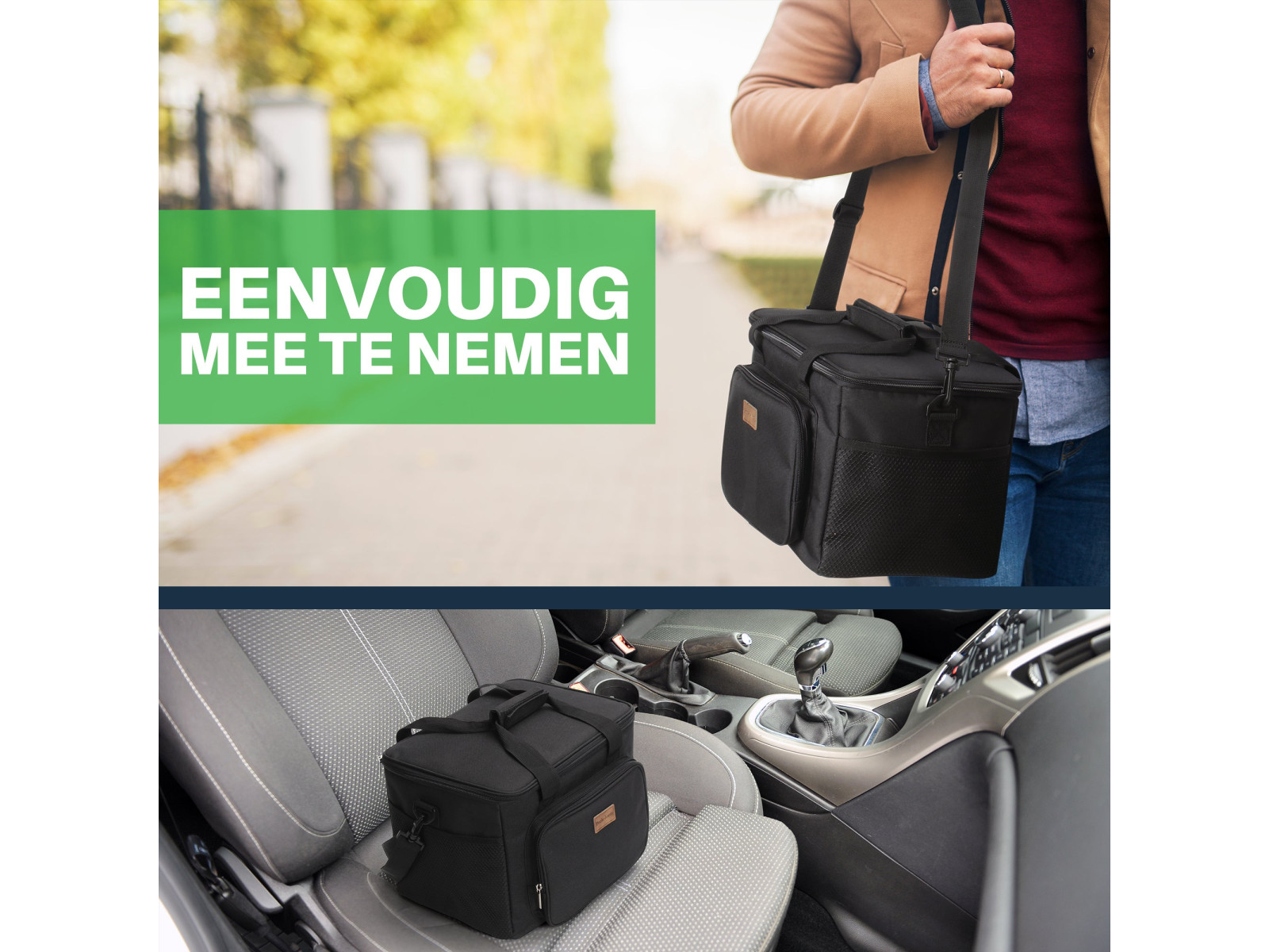 Packaway 15 liter koeltas - Black