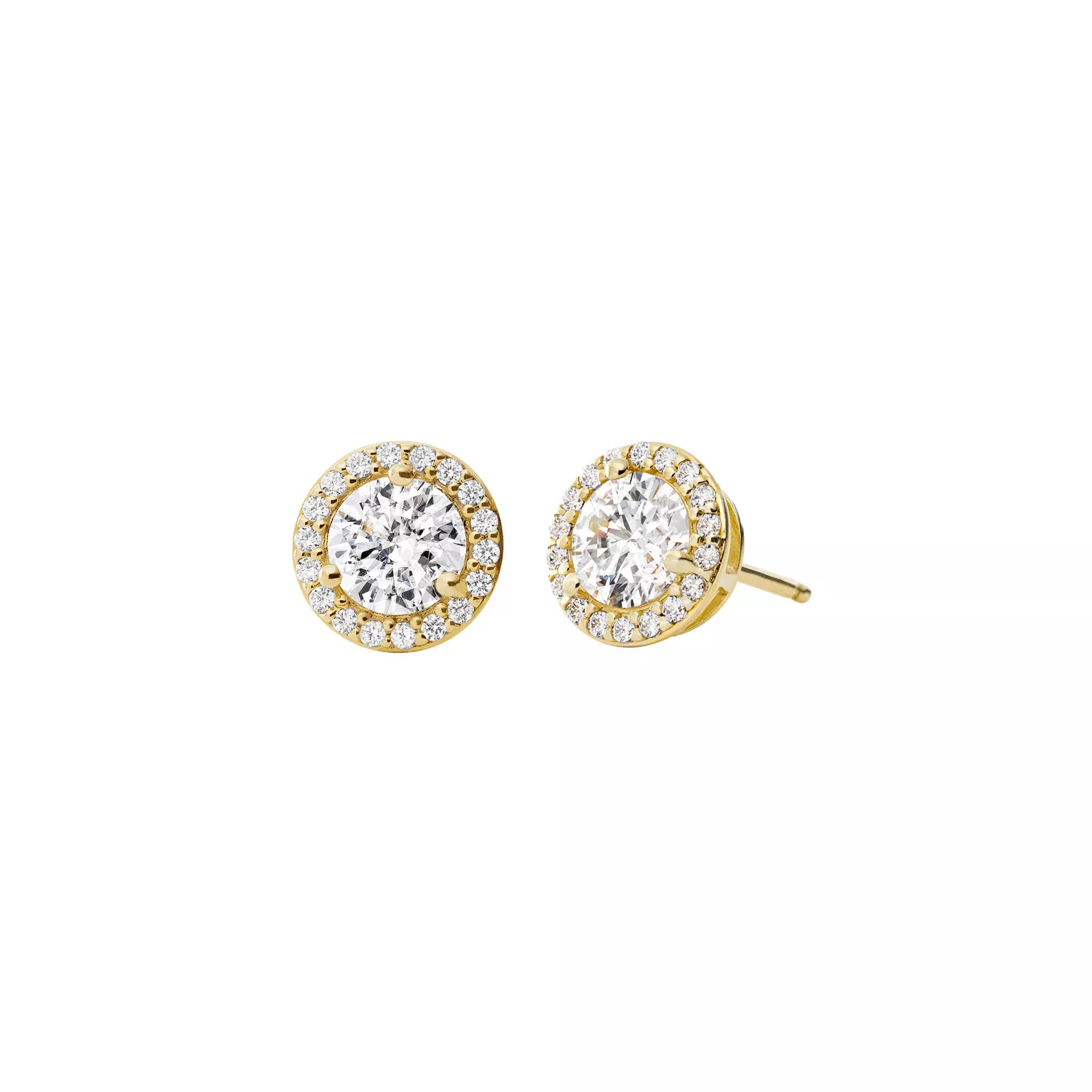 Michael Kors Stone Øreringe 18 kt. Forgyldt Sølv MKC1035AN710