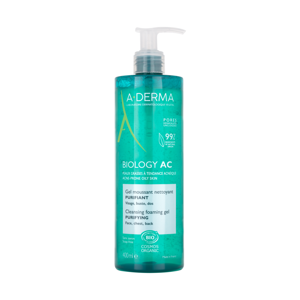 A-DERMA BIOLOGY AC Reinigungsgel Gel Fl 400 ml