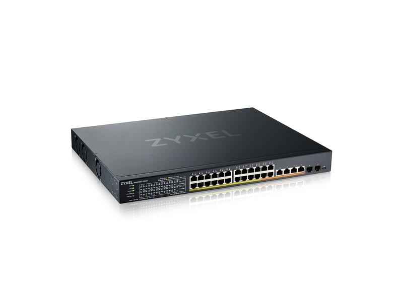 Zyxel PoE  Switch XMG1930-30HP 30 Port 24-Port 2.5G Multi-Gig Layer 3 Lite Smart Managed Switch mit 6x 10G Uplinks