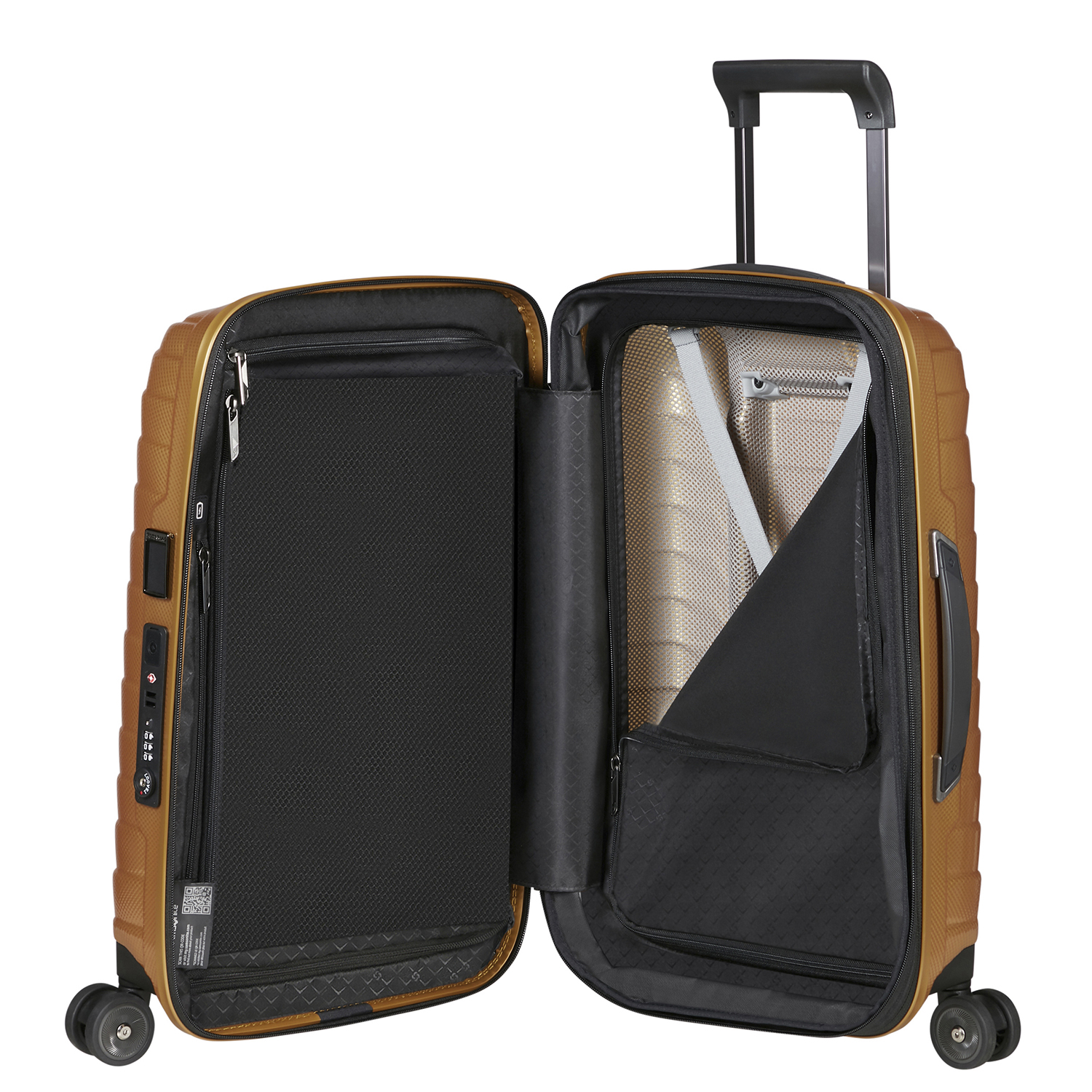 Samsonite Proxis Spinner 55/35 Expandable honey gold