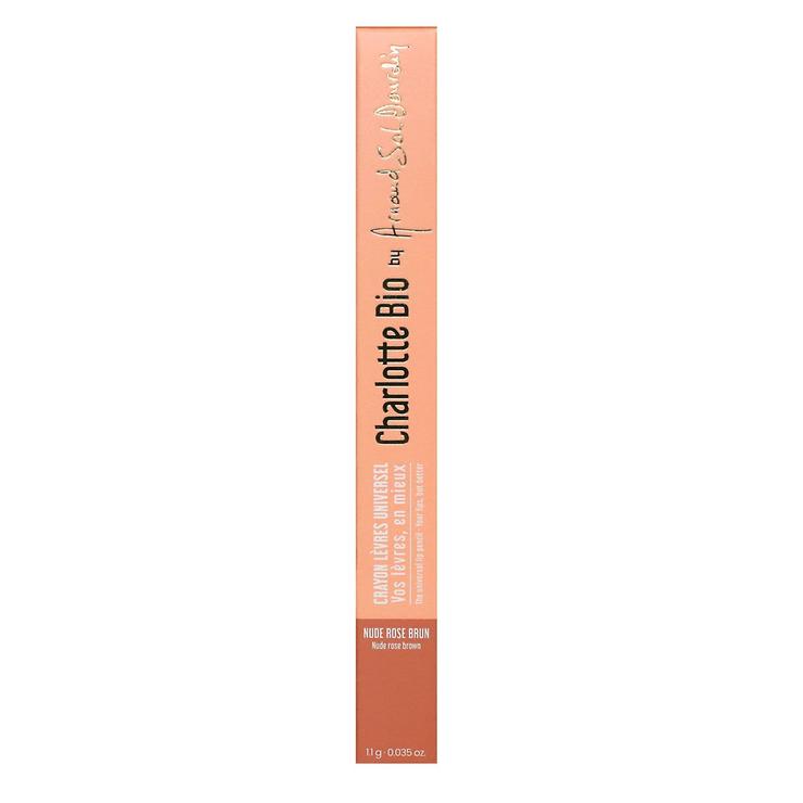 Crayon à lèvres bio unxiversel Nude rose brun 1,1g
