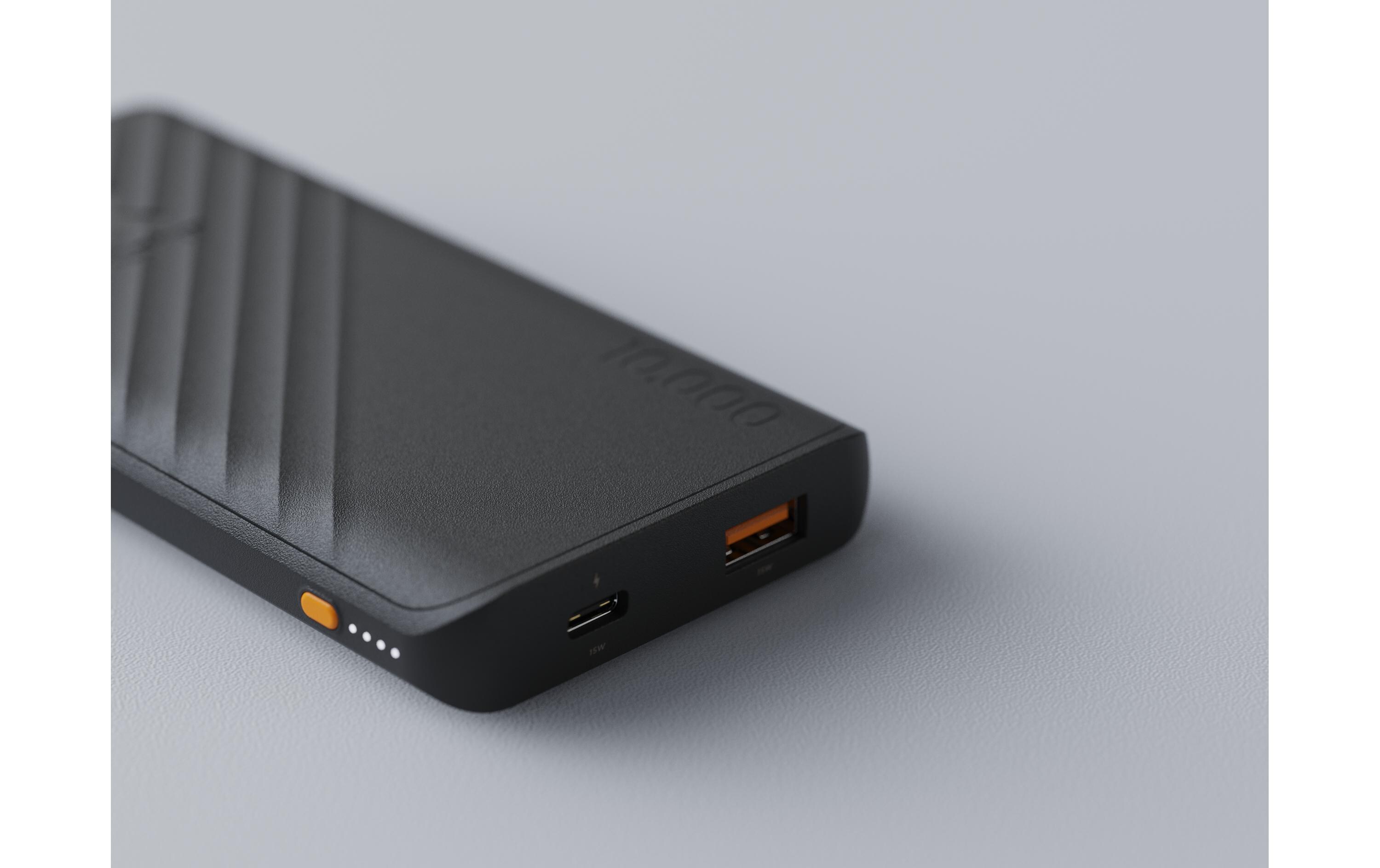 Powerbank Go2 10000 mAhSchlanke 2-Port-Powerbank mit FastCharge