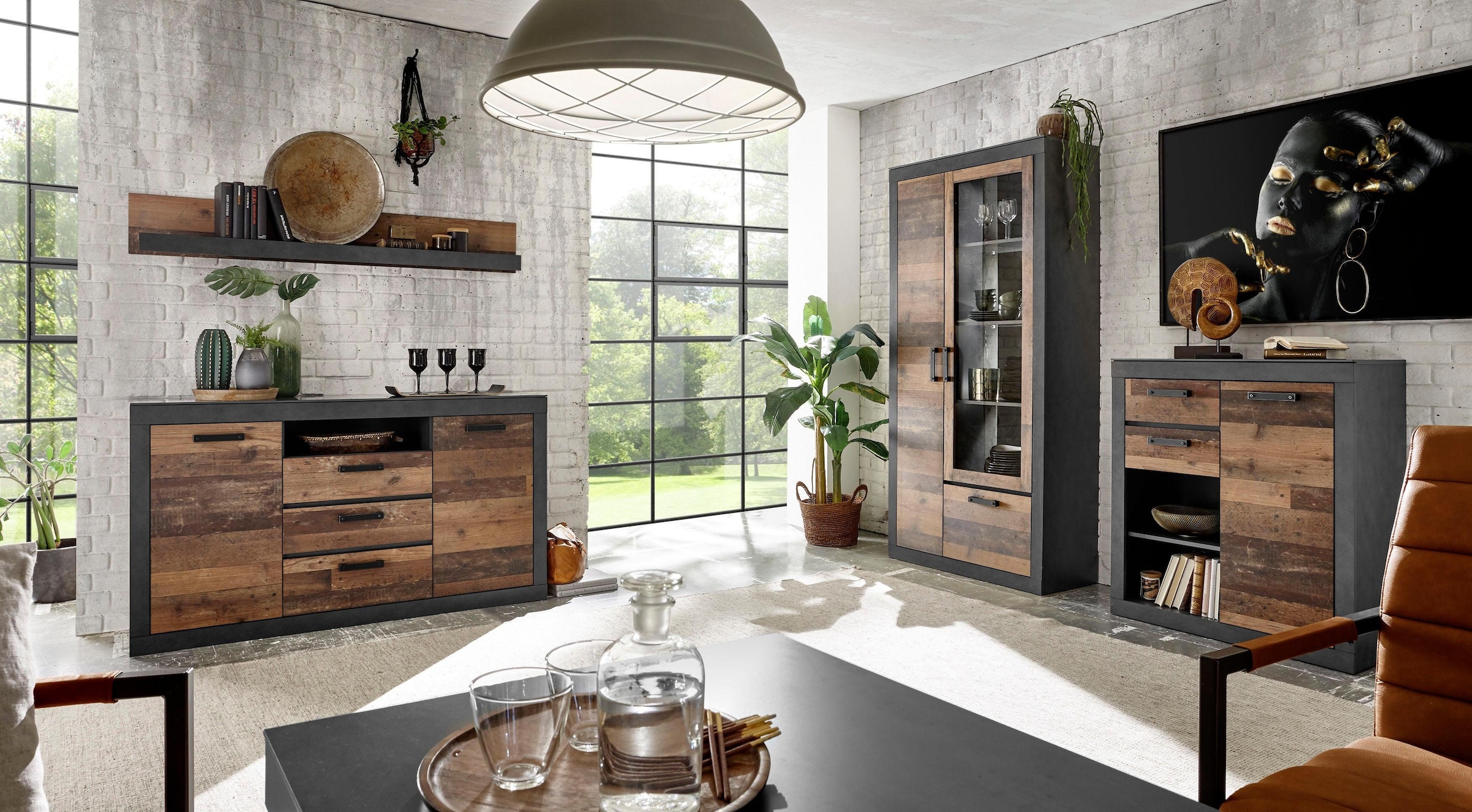 Home affaire Wandregal »BROOKLYN« Breite ca. 153 cm