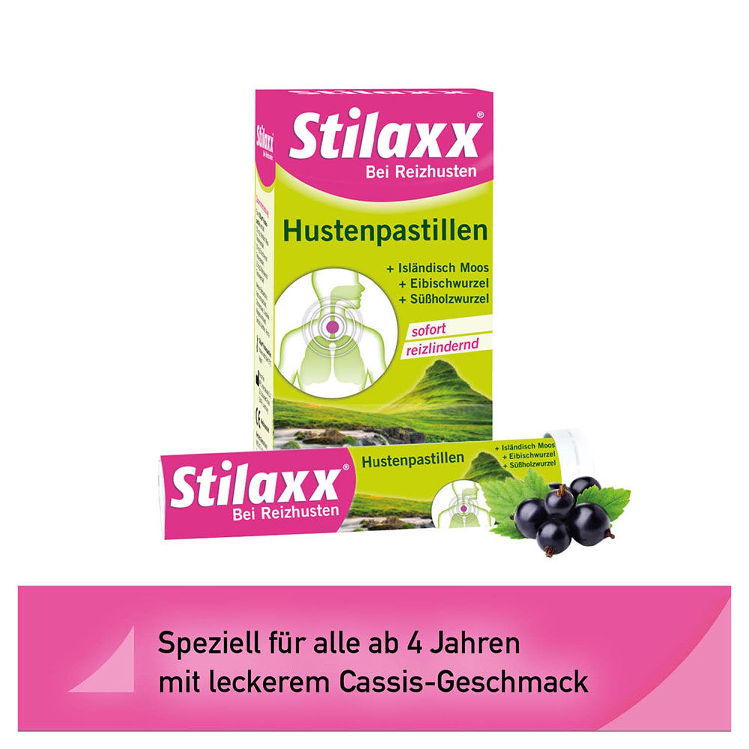 Stilaxx Hustenpastillen bei Reizhusten