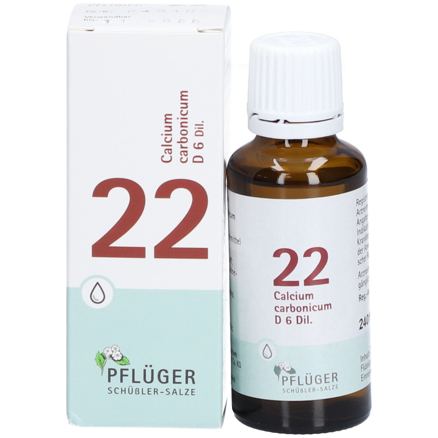 Biochemie Pflüger® 22 Calcium carbonicum D 6