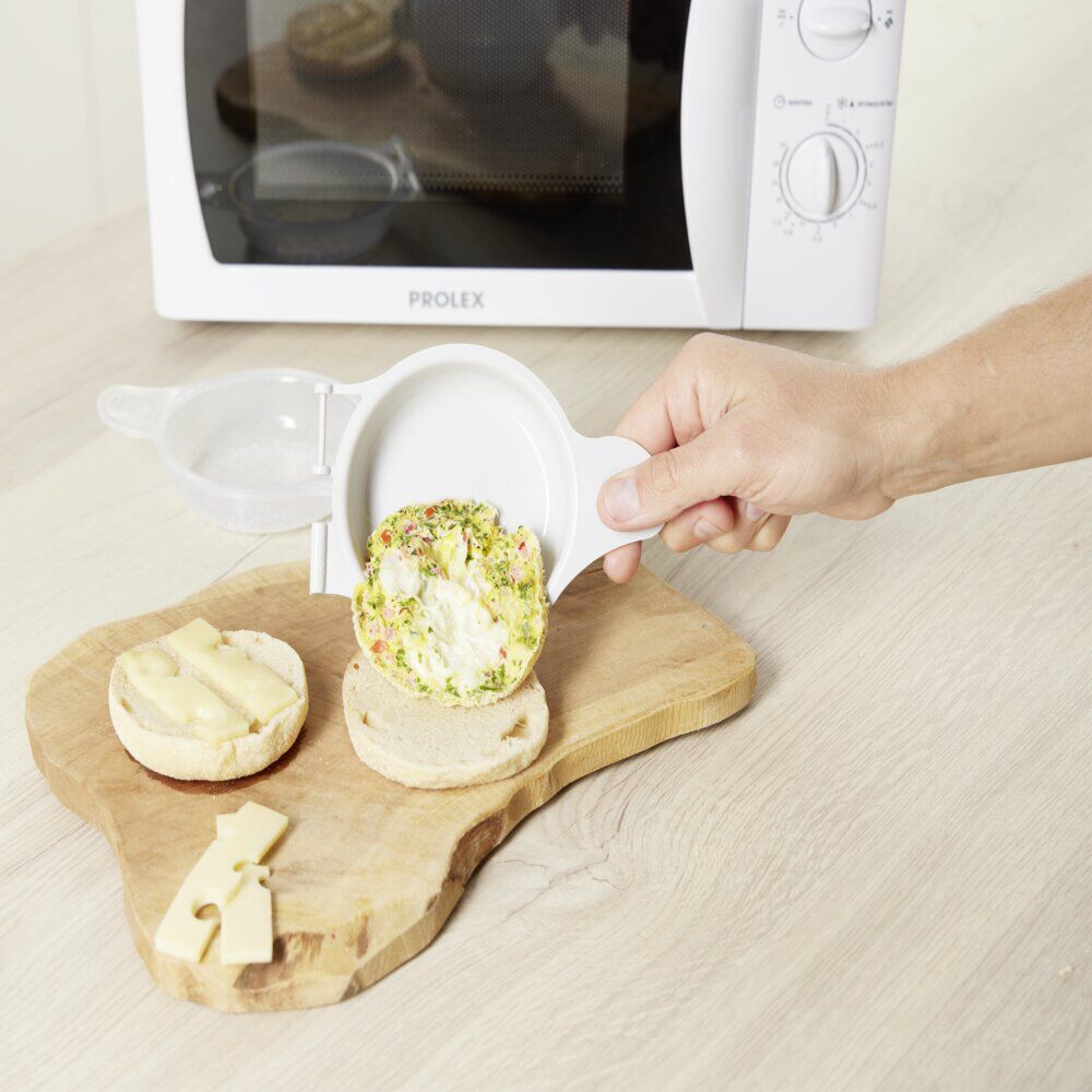Boîte à oeuf pour cuisson micro-ondes 17,5x11,5cm