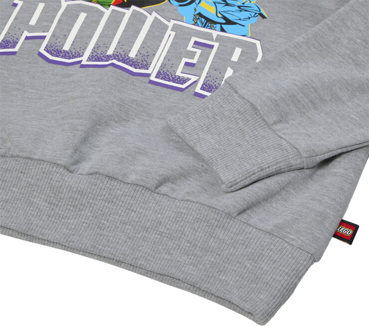 LEGO kidswear-LEGO børnetøj LWSAKU 105 - SWEATSHIRT Grå