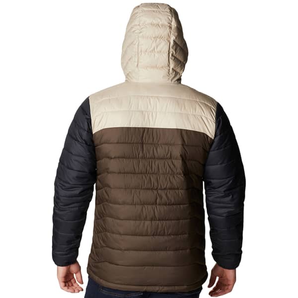 Doudoune randonnée COLUMBIA POWDER LITE HOODED JKT CORDOVAN ANCIE