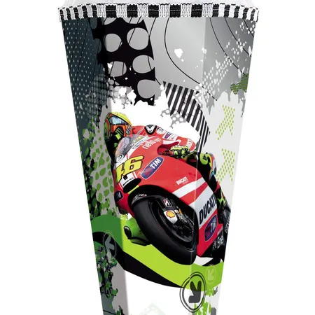Roth Schultüte Biker, 85cm, 6-eckig