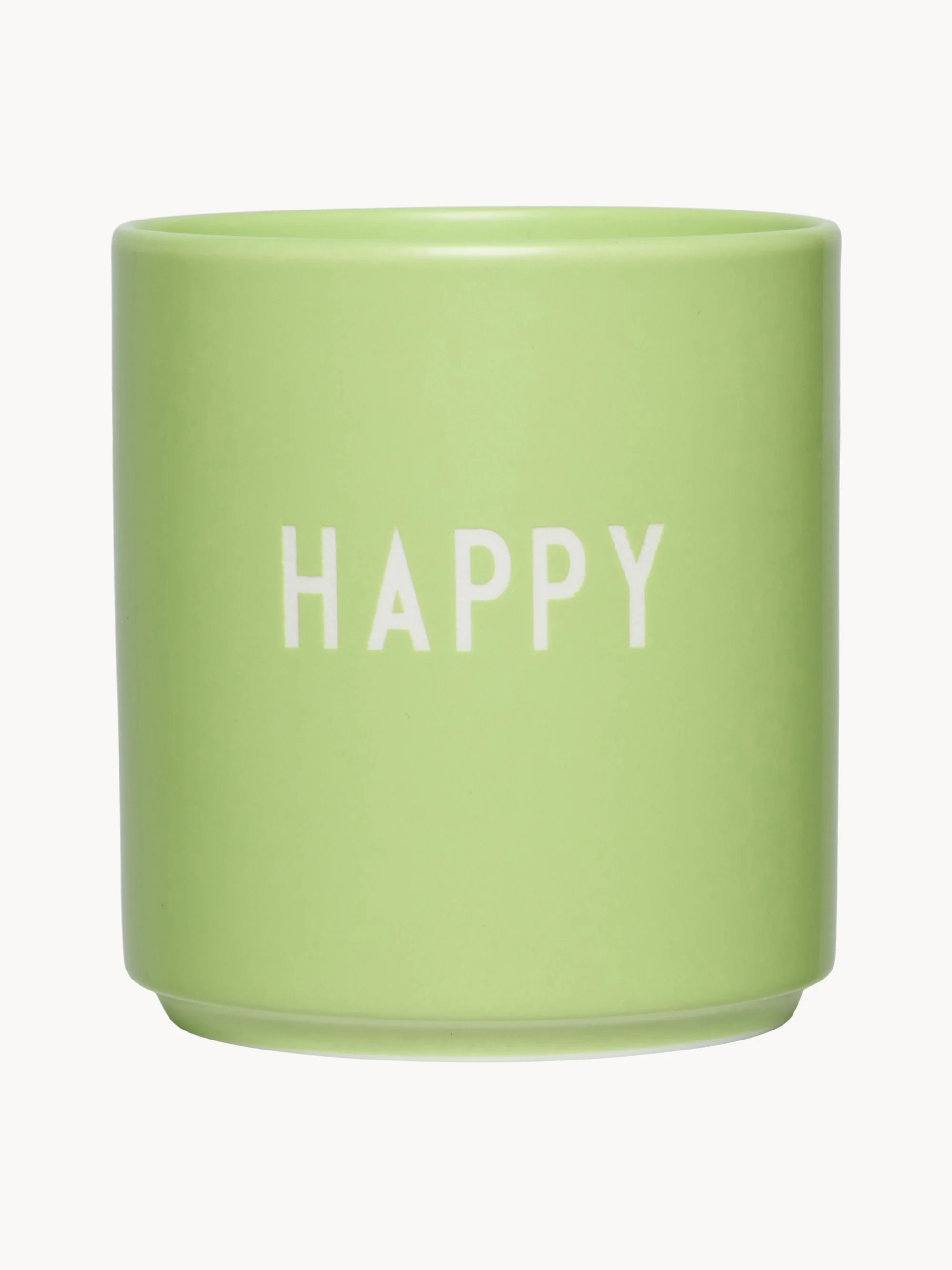 Kopje Favourite Happy met opschrift