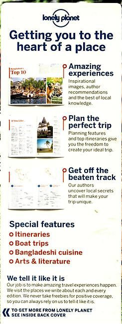 LONELY PLANET - BANGLADESH LONELY PLANET EN ANGLAIS