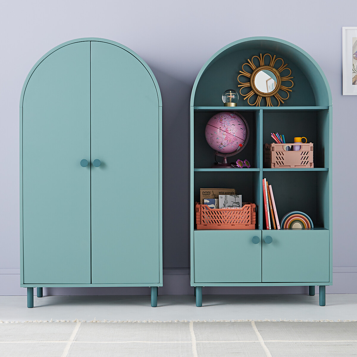 LA REDOUTE INTERIEURS<br>Guarda-roupa infantil com varão para pendurar roupas, Archibalde