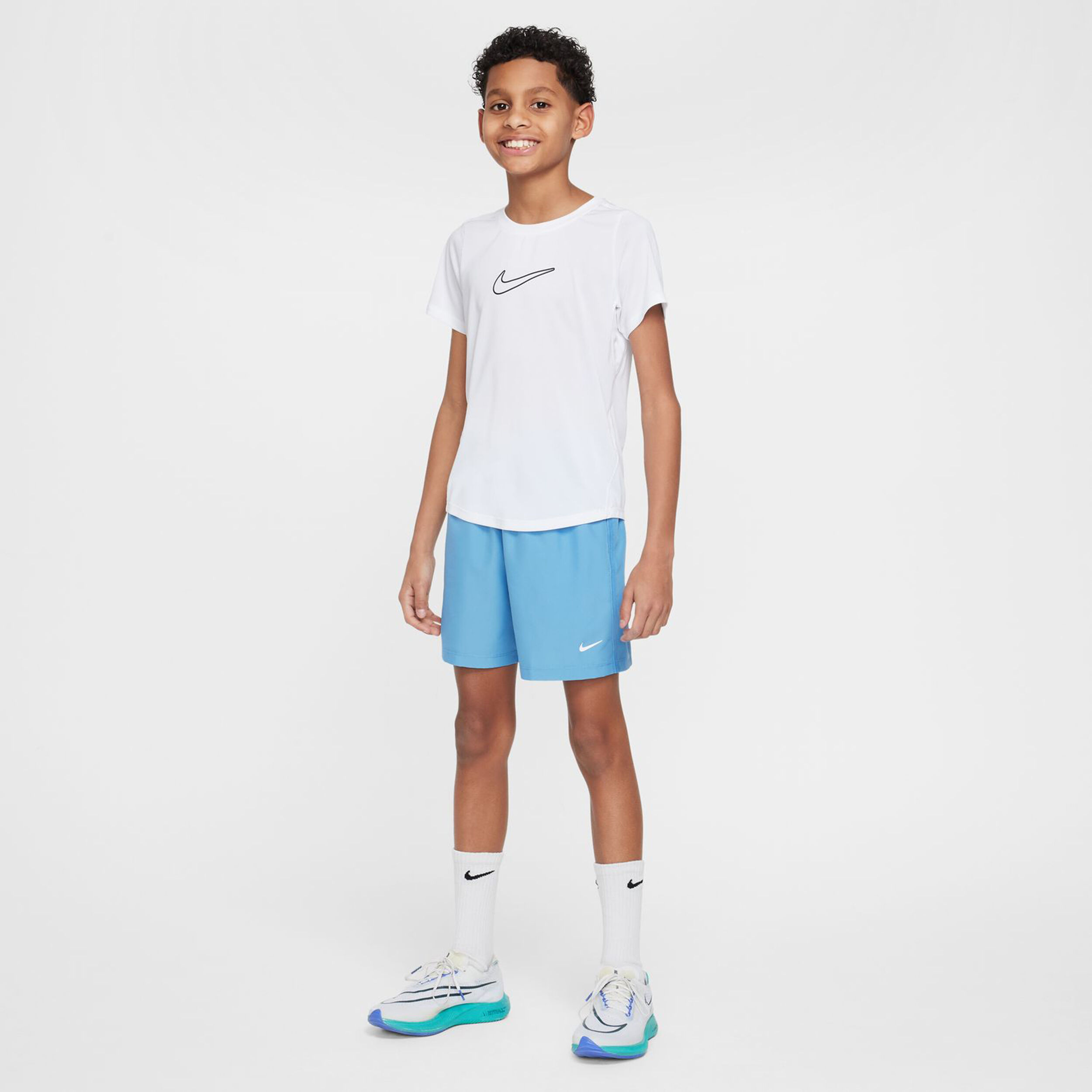 Nike Dri-FIT Multi Woven Shorts Garçons - Bleu