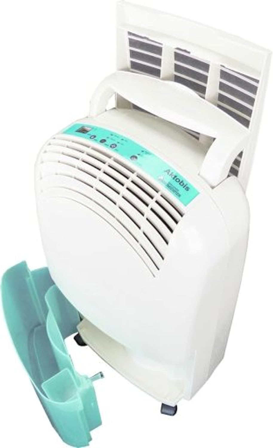 Aktobis Luftentfeuchter, Bautrockner WDH-520EB (bis 25 L/T + Digital), Weiß/Türkis