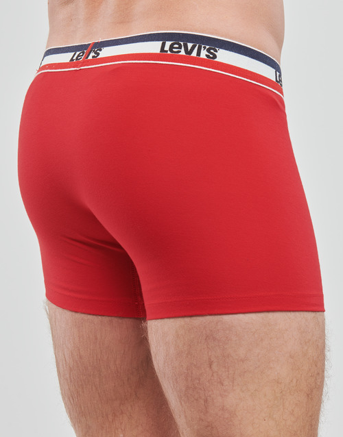 Levi's - LOGO BRIEF PACK X6 - Marine / Blanc / Gris / Rouge / Noir