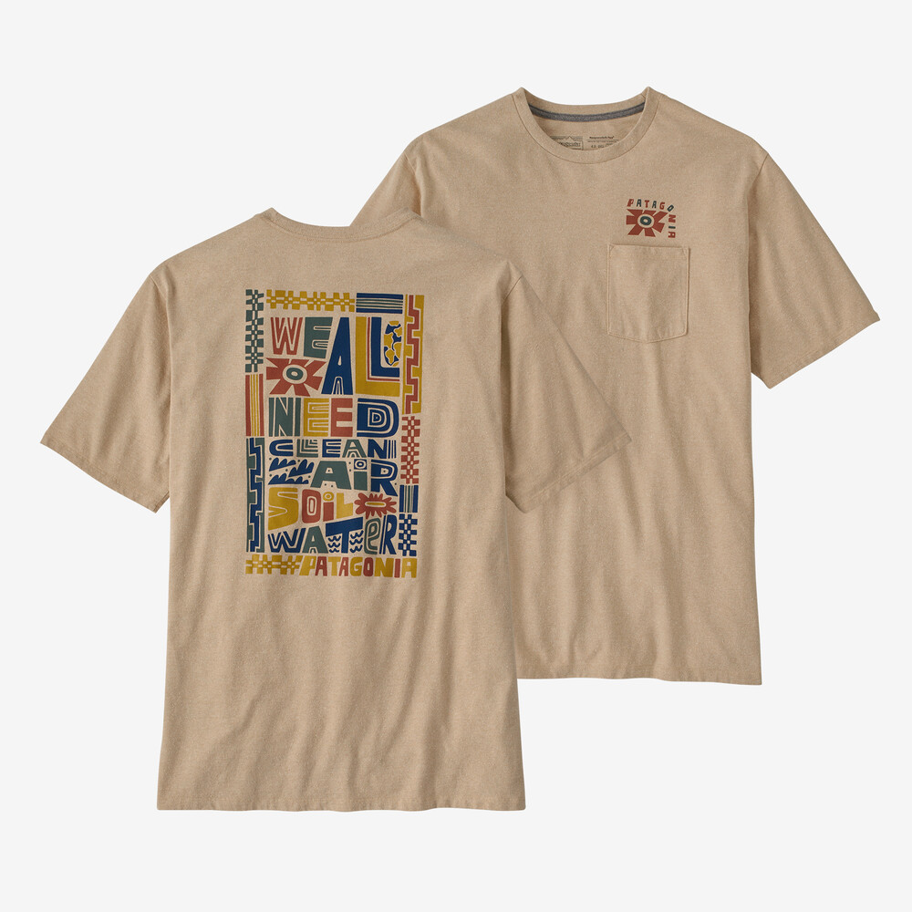 Herren-T-Shirt „Wir alle brauchen Taschenverantwortung“
