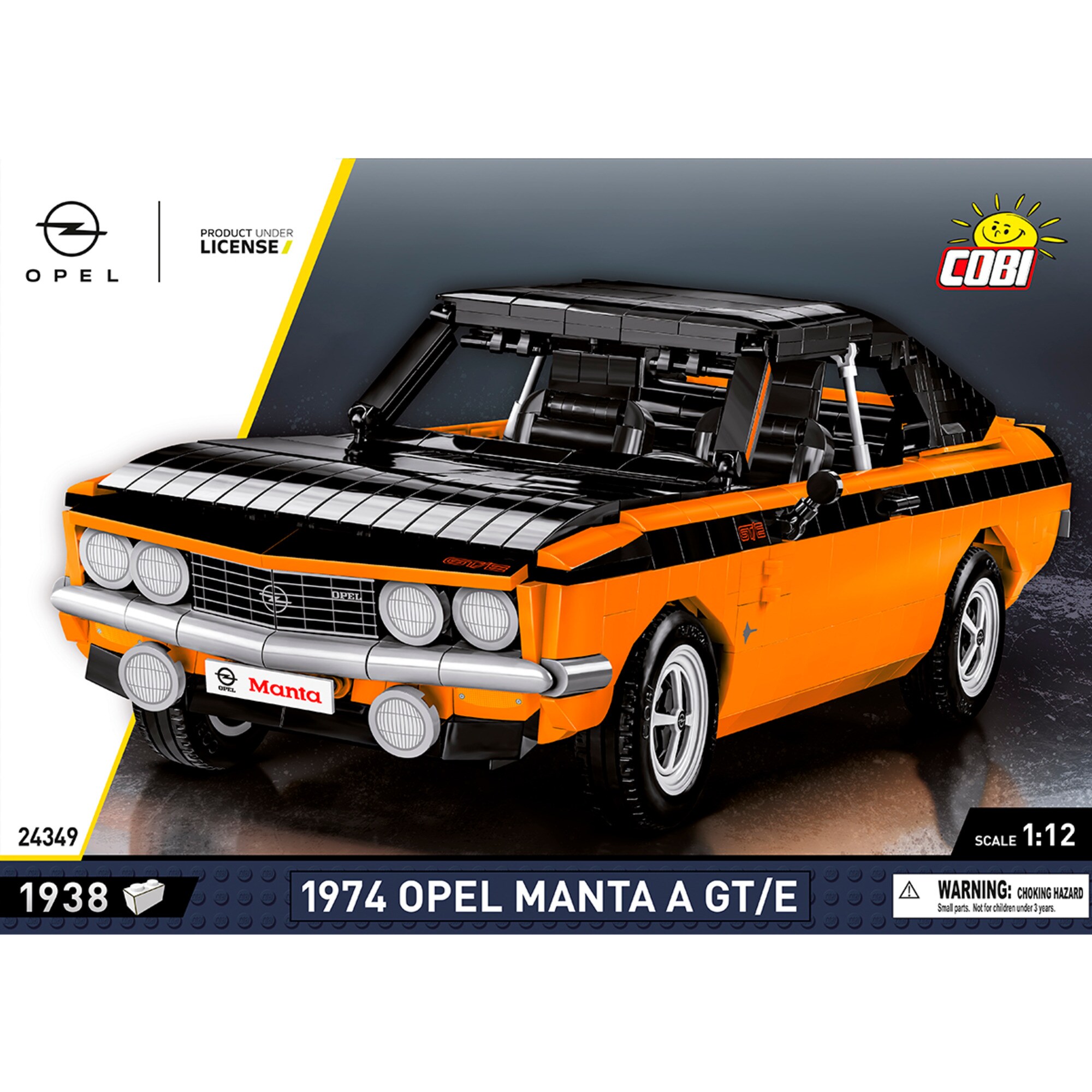 COBI Konstruktionsspielzeug Opel Manta A GT/E 1974