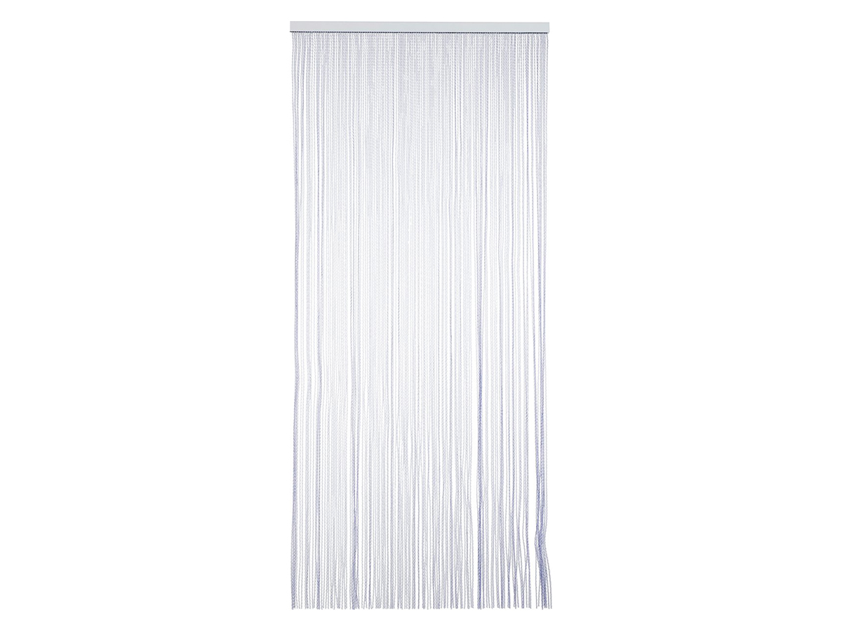 Liso Alaska kunststof transparant vliegengordijn - 100 × 215 cm