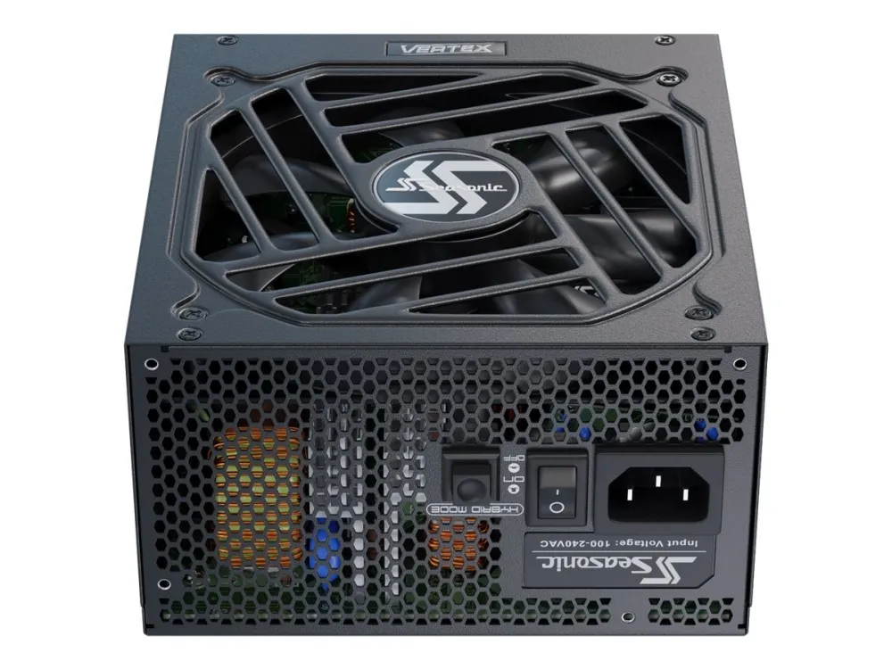Seasonic VERTEX GX 1000 - Strømforsyning (intern) - ATX12V / EPS12V - 80 PLUS Gold - AC 100-240 V - 1000 Watt