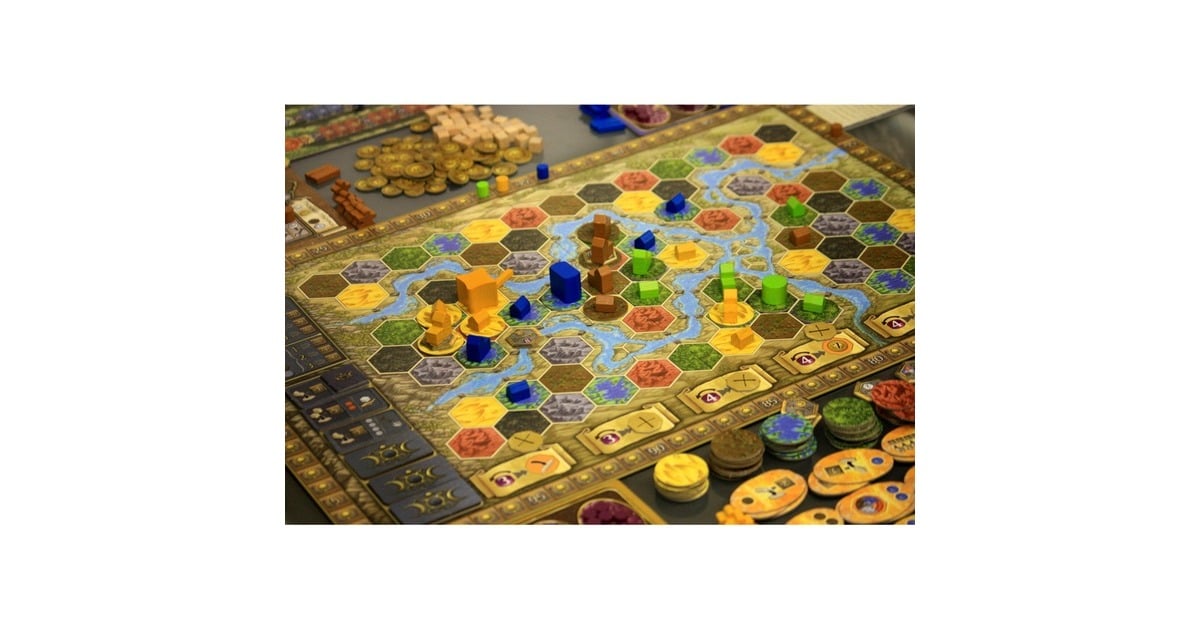 White Goblin GamesTerra Mystica Bordspel  (Nederlands, 2 - 5 spelers, 120 minuten, Vanaf 12 jaar)