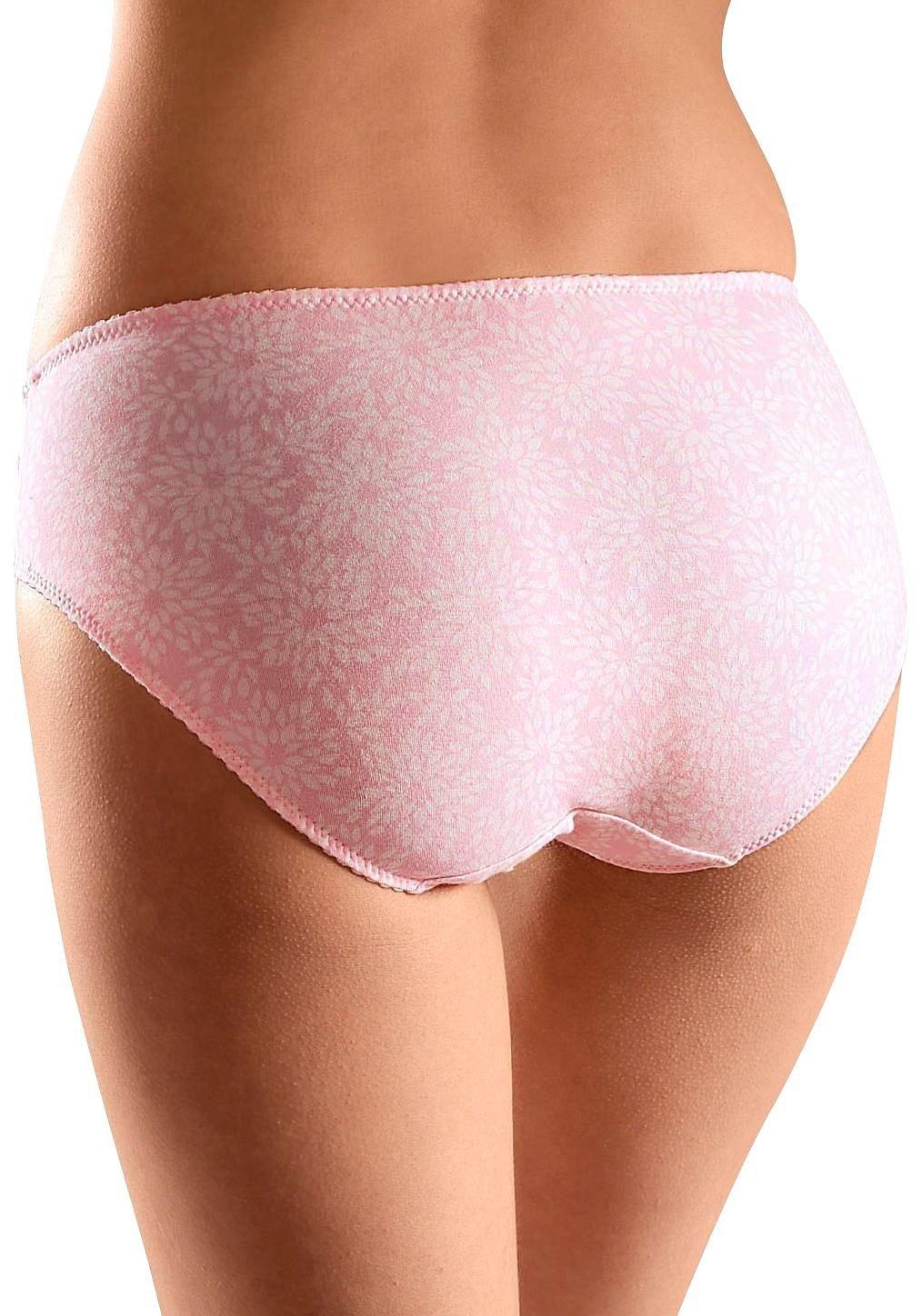 Slip in extrahohem Schnitt, aus Baumwolle