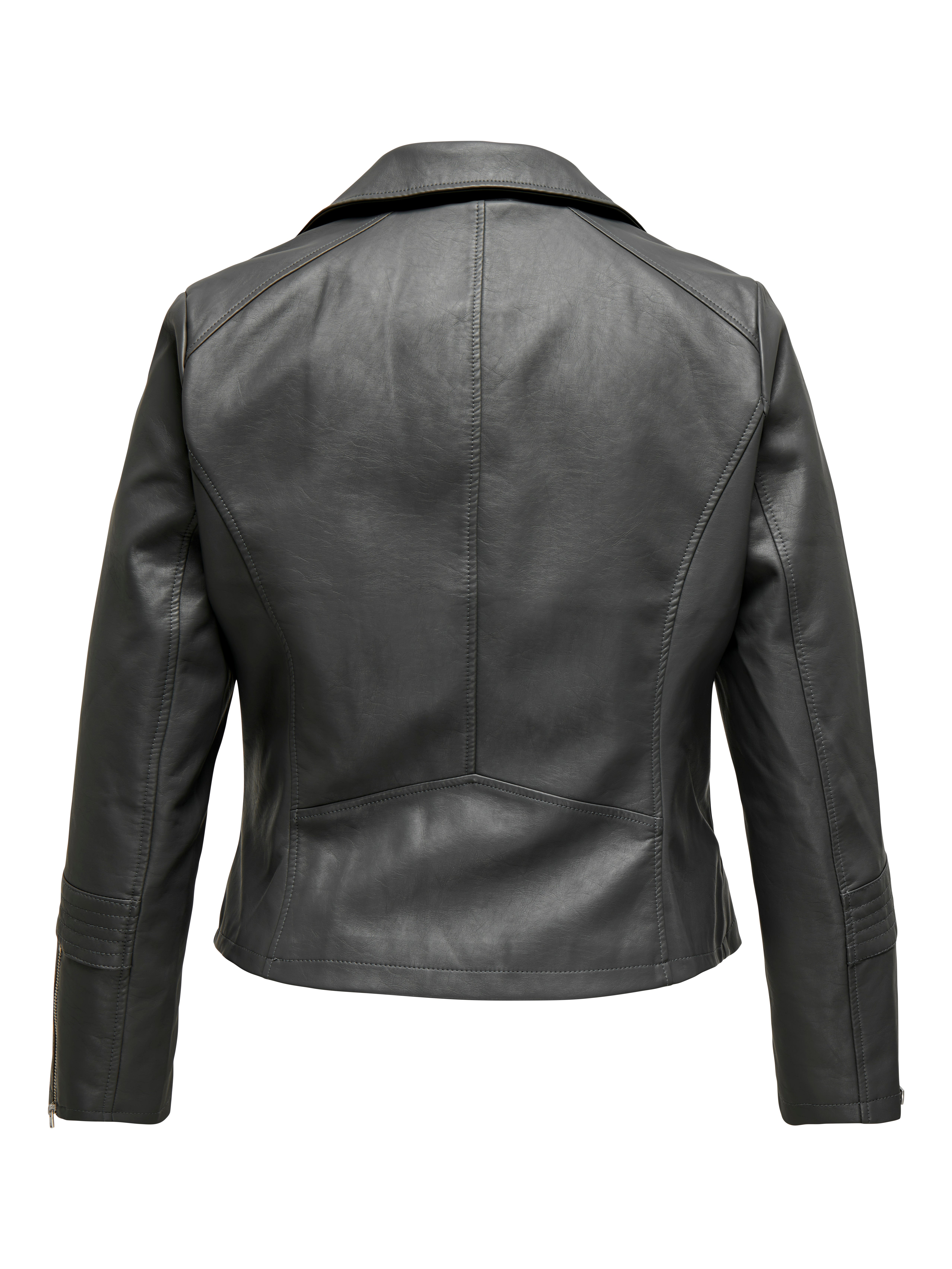 CAREMMY Bikerjacke in Lederoptik Magnet