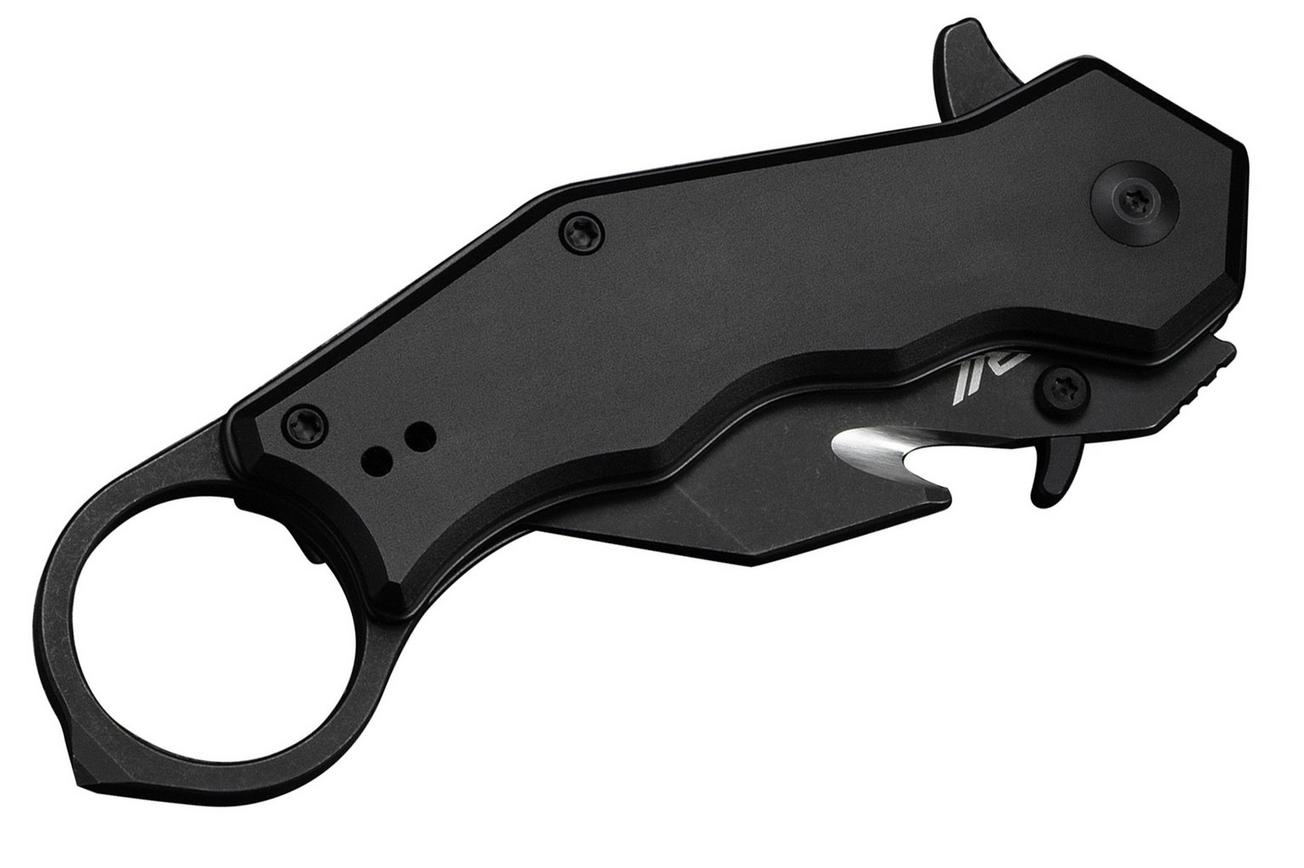 Civivi Amaroq C24018-2 Blackwashed Nitro-V, Black Aluminium, zakmes, Tony Sentmanat design