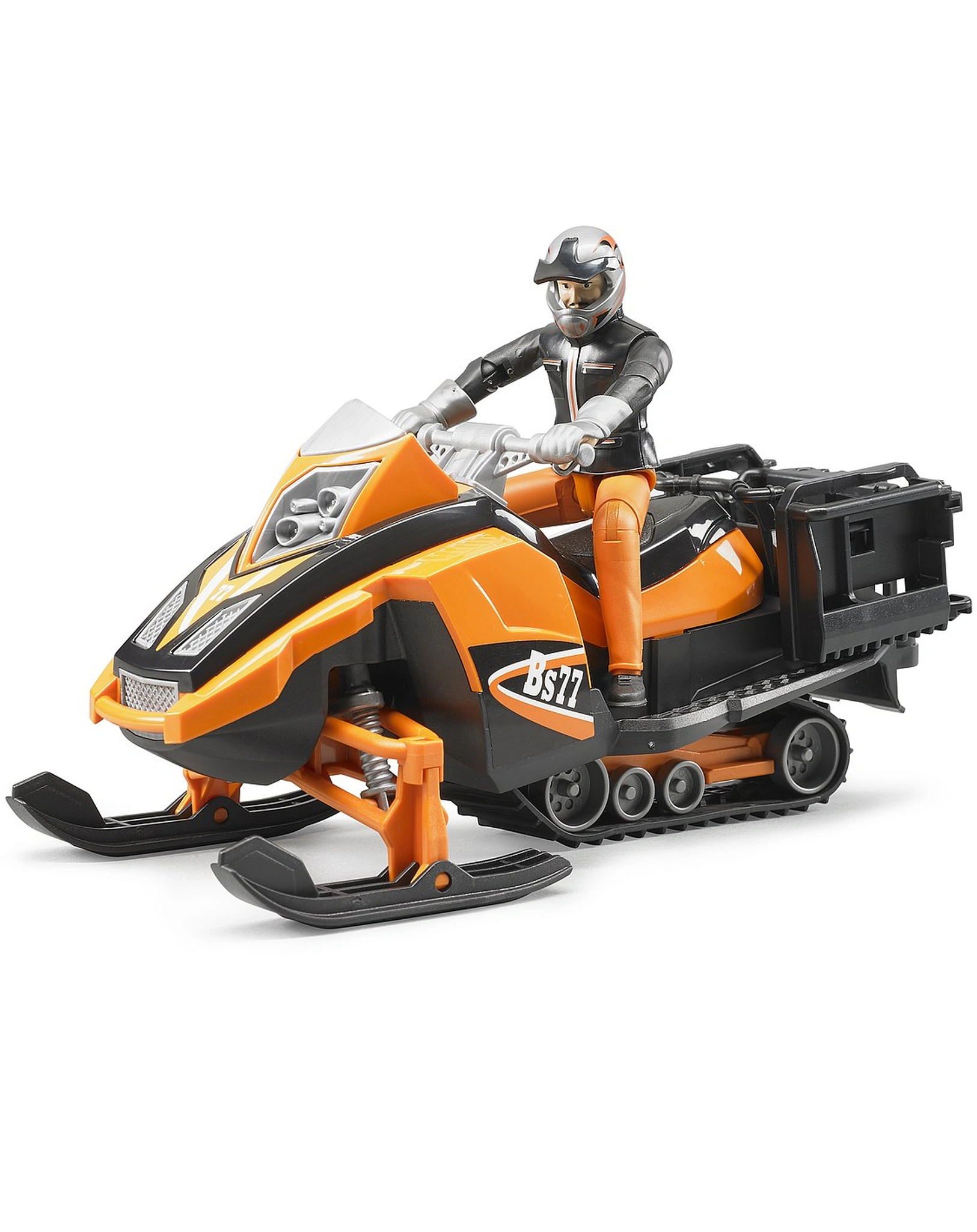 Bruder 63101 Snowmobil mit Fahrer und Ausstattung