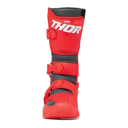 Bottes cross Thor BLITZ XR - ENFANT - Rouge / Noir