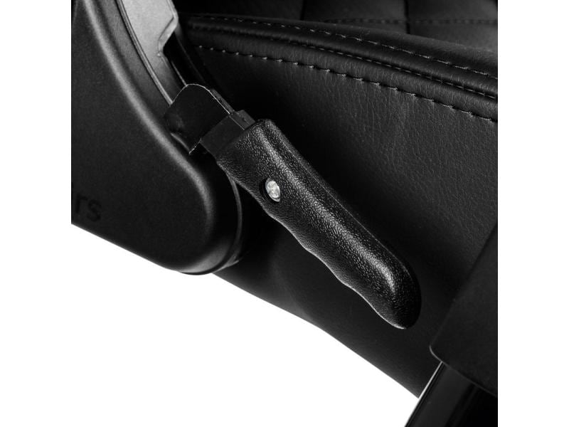 noblechairs Gaming-Stuhl ICON Schwarz Kunstleder-Computersessel