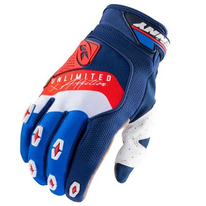 Gants Enduro Kenny SAFETY - NAVY WHITE RED 2023 - Bleu / Blanc