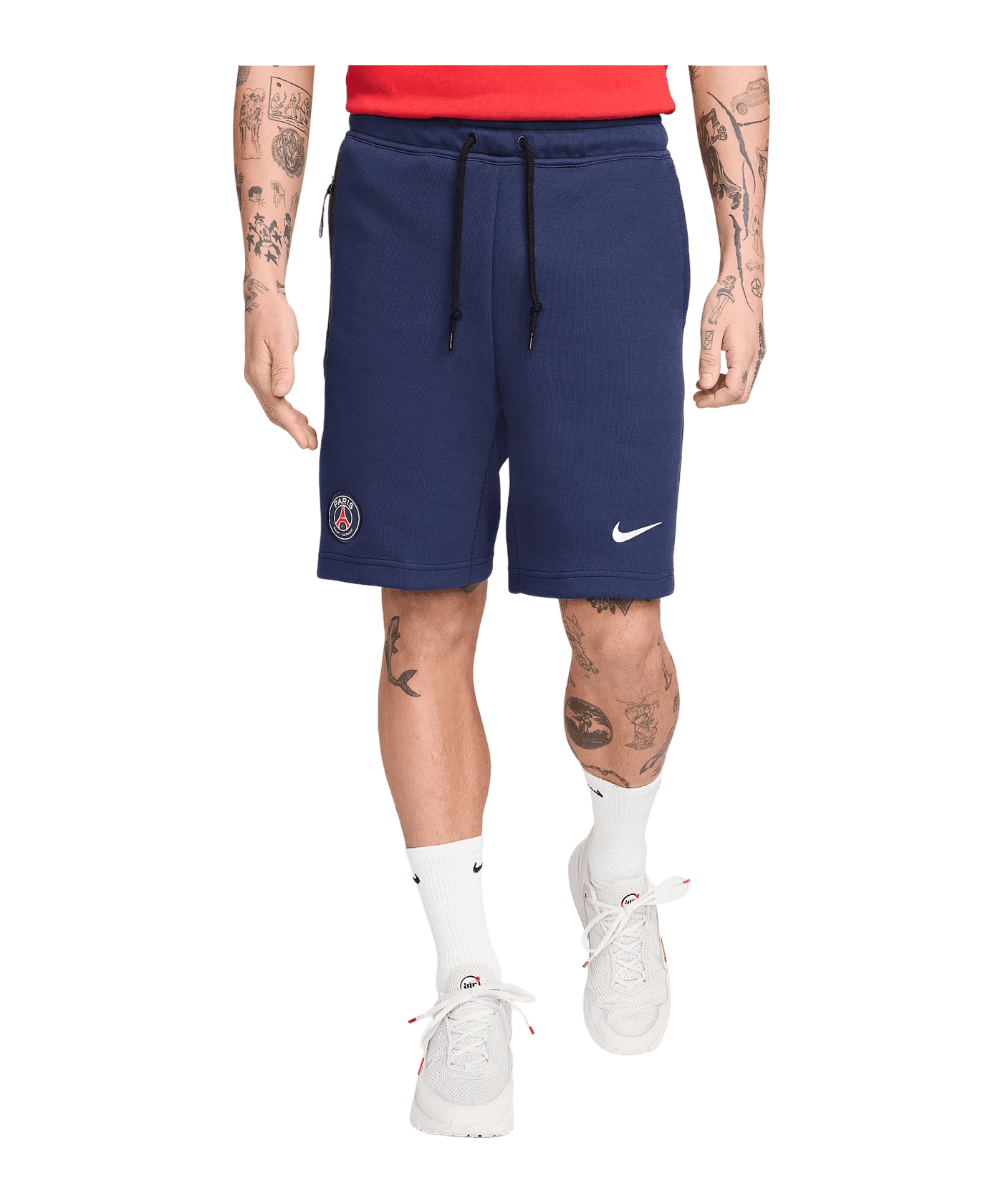 Nike Paris St. Germain Tech Fleece Short Blau F410