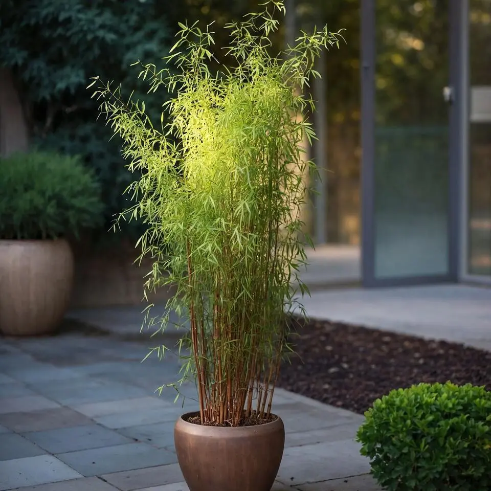 Bamboe - Fargesia nitida 'Red Dragon' - Hoogte 50-70cm - ⌀17cm