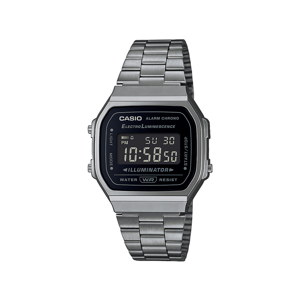 Montre CASIO VINTAGE homme bracelet acier inoxydable