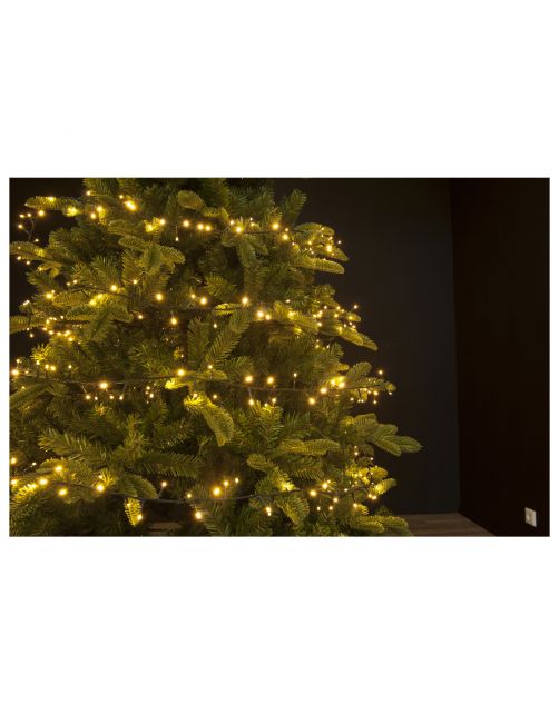 Lumineo 1-2 Glow Compact Lights - Decoratie - 180 cm Groen 540 led 6 Strengen
