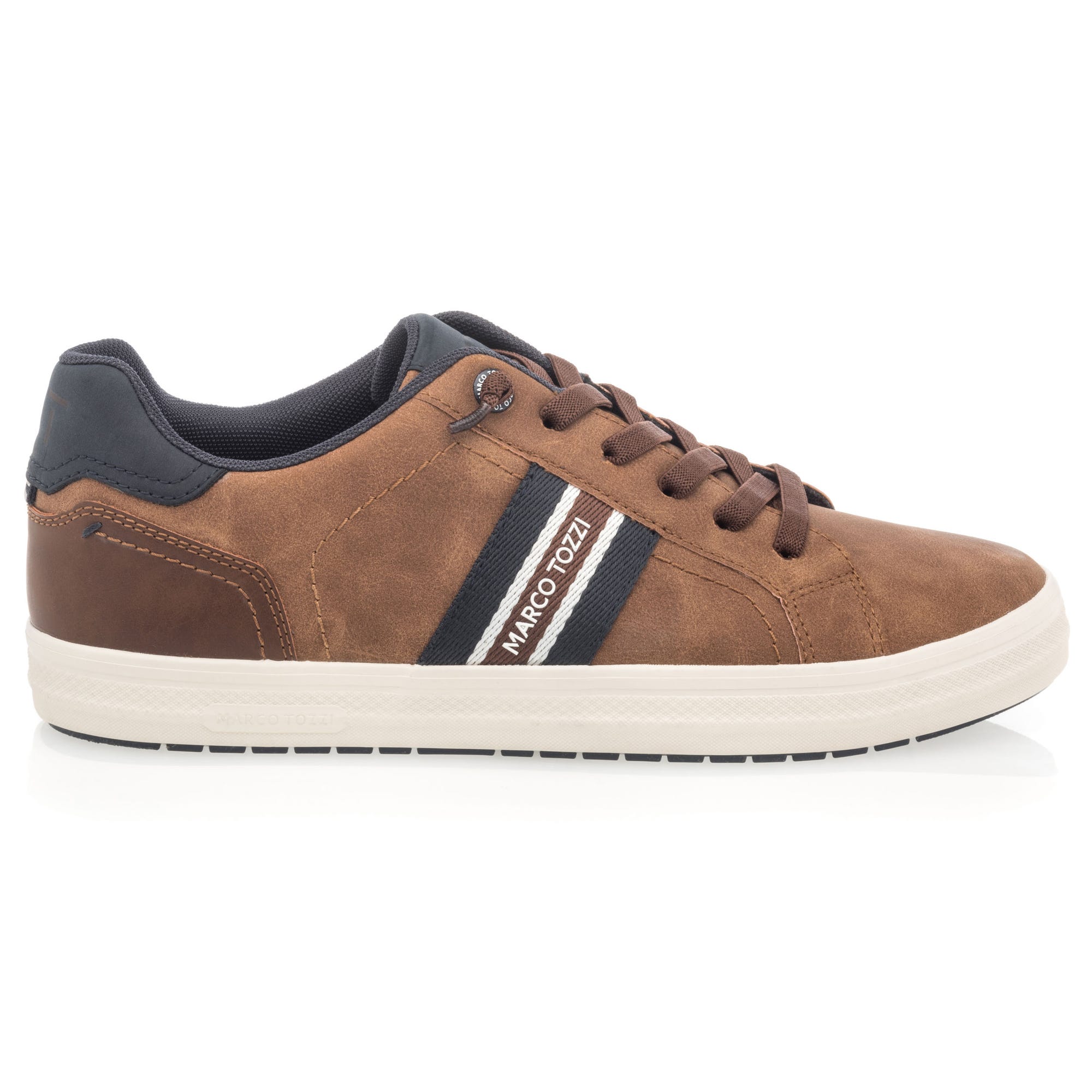 Baskets basses Homme cognac