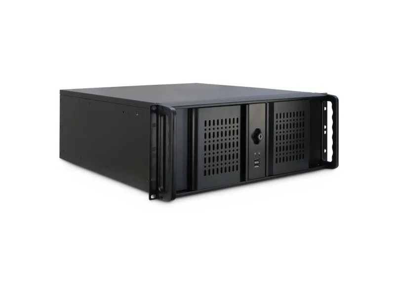 Inter-Tech IPC 4U-4098-S - Rack-monterbar - 4U - ATX - ingen strømforsyning (ATX) - USB