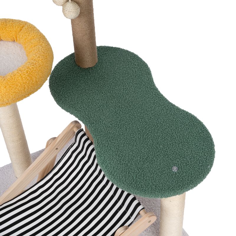 Arbre à chat TIAKI Oasis avec chaise longue pour chat