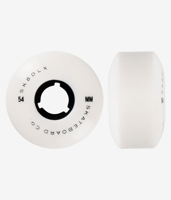 skatedeluxe Fidelity Series Rollen (white/black) 54mm 100A 4er Pack